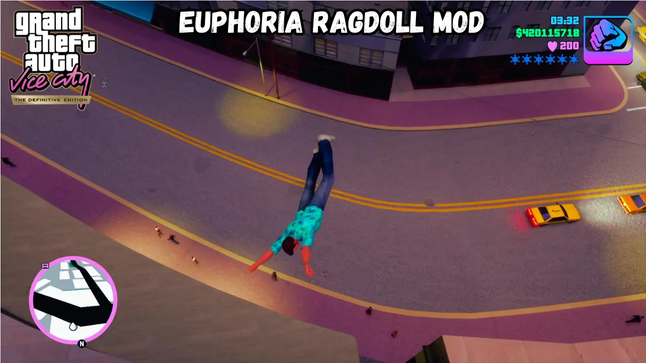 Euphoria Ragdoll Animation Mod (AnimGTAVC) - GTA Vice City Definitive  Edition at Grand Theft Auto: The Trilogy – The Definitive Edition Nexus -  Mods and community