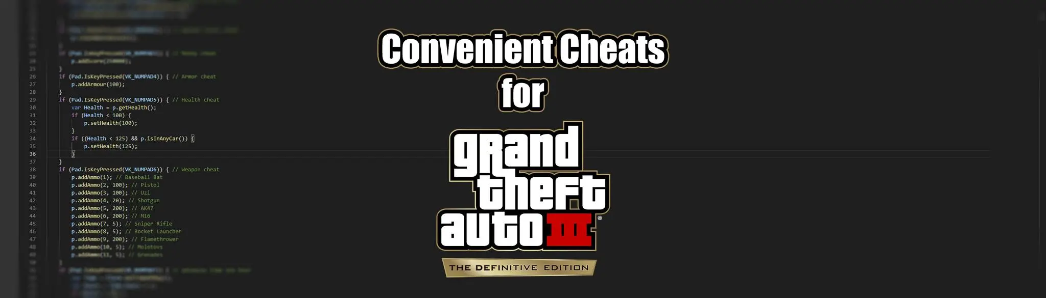 GTA 3 Cheats for PC: All GTA III Definitive Edition Cheat Codes