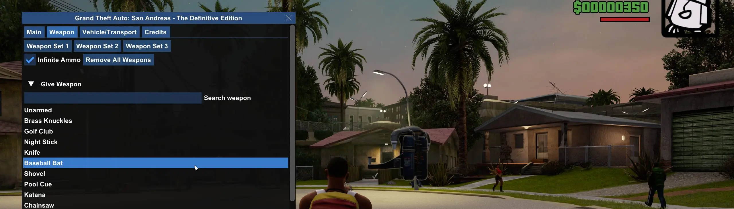 ImGui Menu (Cleo) - GTA San Andreas Definitive Edition at Grand Theft Auto:  The Trilogy – The Definitive Edition Nexus - Mods and community