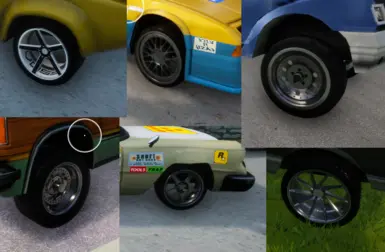 Wheel Pack V2 (GTA VCDE)