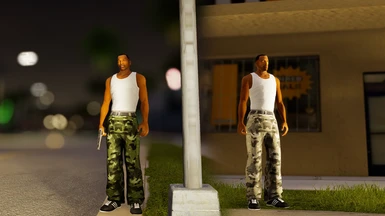 GTA SA - Camouflage Pants HD Retexture