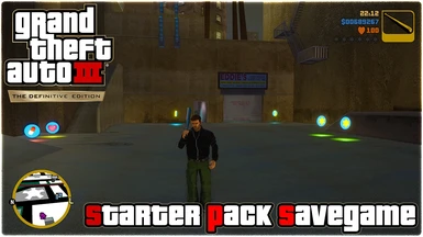 GTA 3 Definitive Edition Starter Pack Savegame
