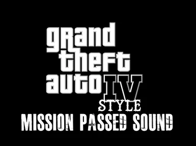 GTA 4 Style Cello Mission Passed Sound