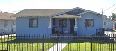 Dr. Dre's old home in Compton LA used as reference. The house starred in Straight Outta Compton film.