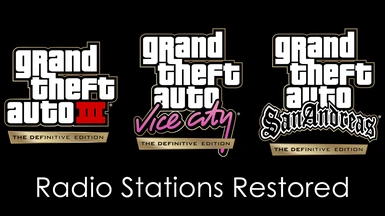 Definitive Edition Radio Stations Restored