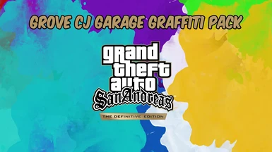 Grove CJ Garage Graffiti Pack