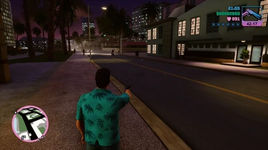 Dot crosshair for Vice City