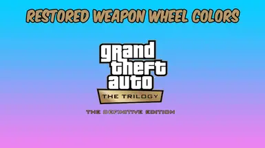 Restored Weapon Wheel Colors