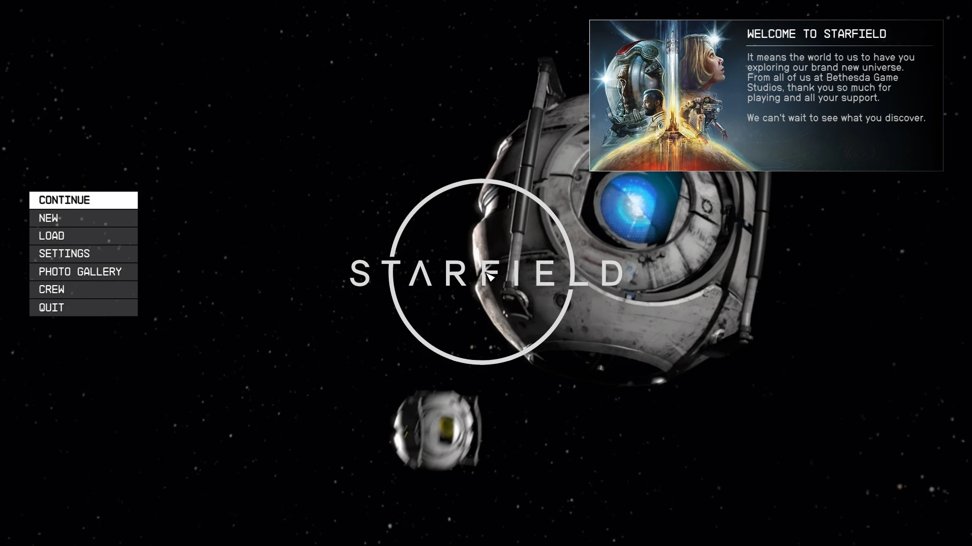 Portal 2 Main Menu Replacer at Starfield Nexus - Mods and Community