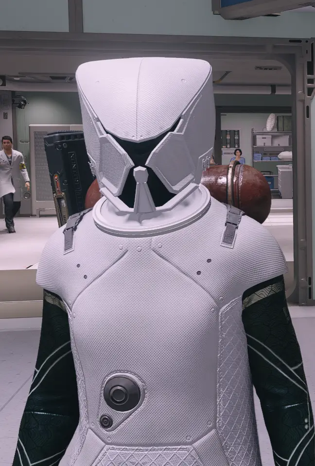 Mantis Helmet Grey to White FIX at Starfield Nexus - Mods and Community