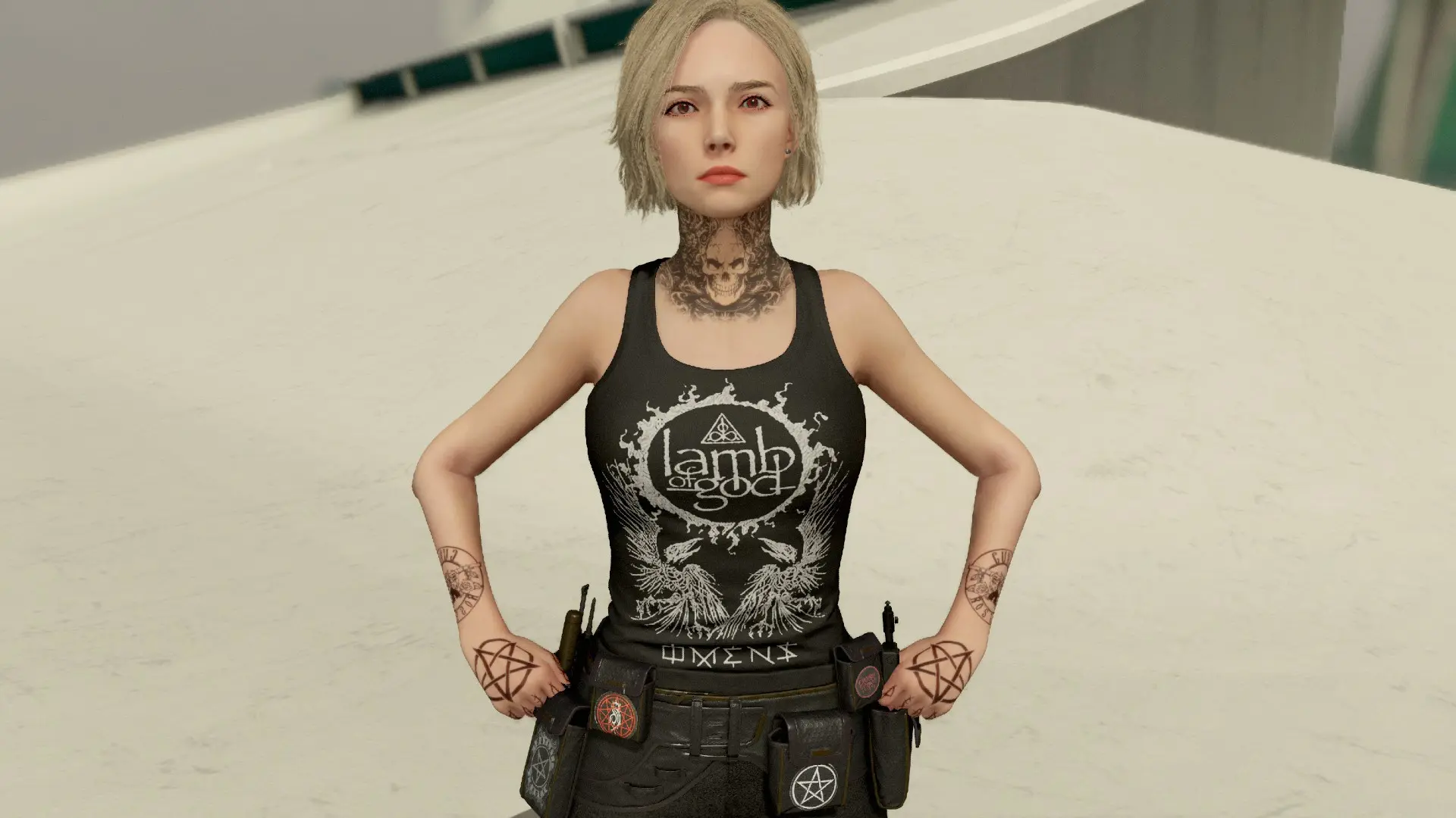 LAMB OF GOD BAND Collection Tanktop and Pants at Starfield Nexus - Mods ...