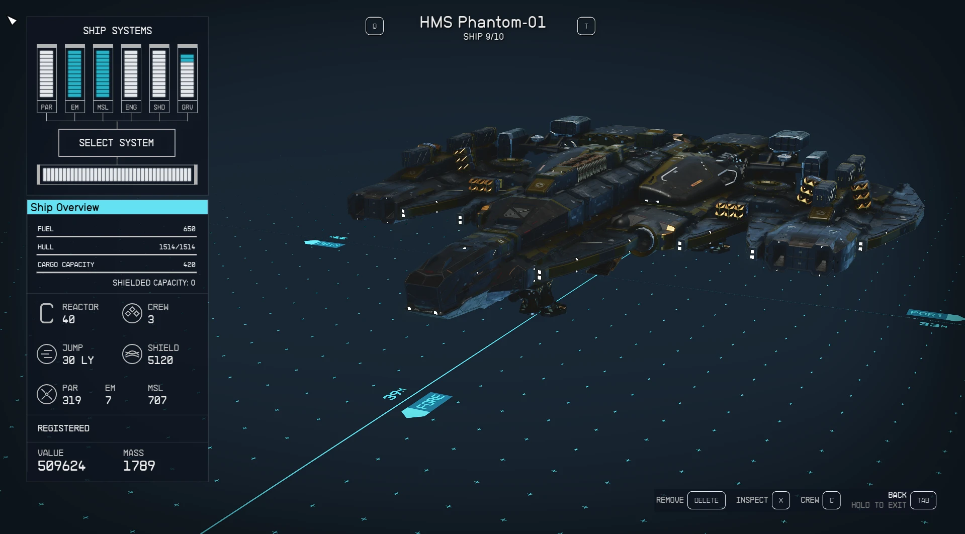 HMS Phantom-05 and some other ships i made at Starfield Nexus - Mods ...