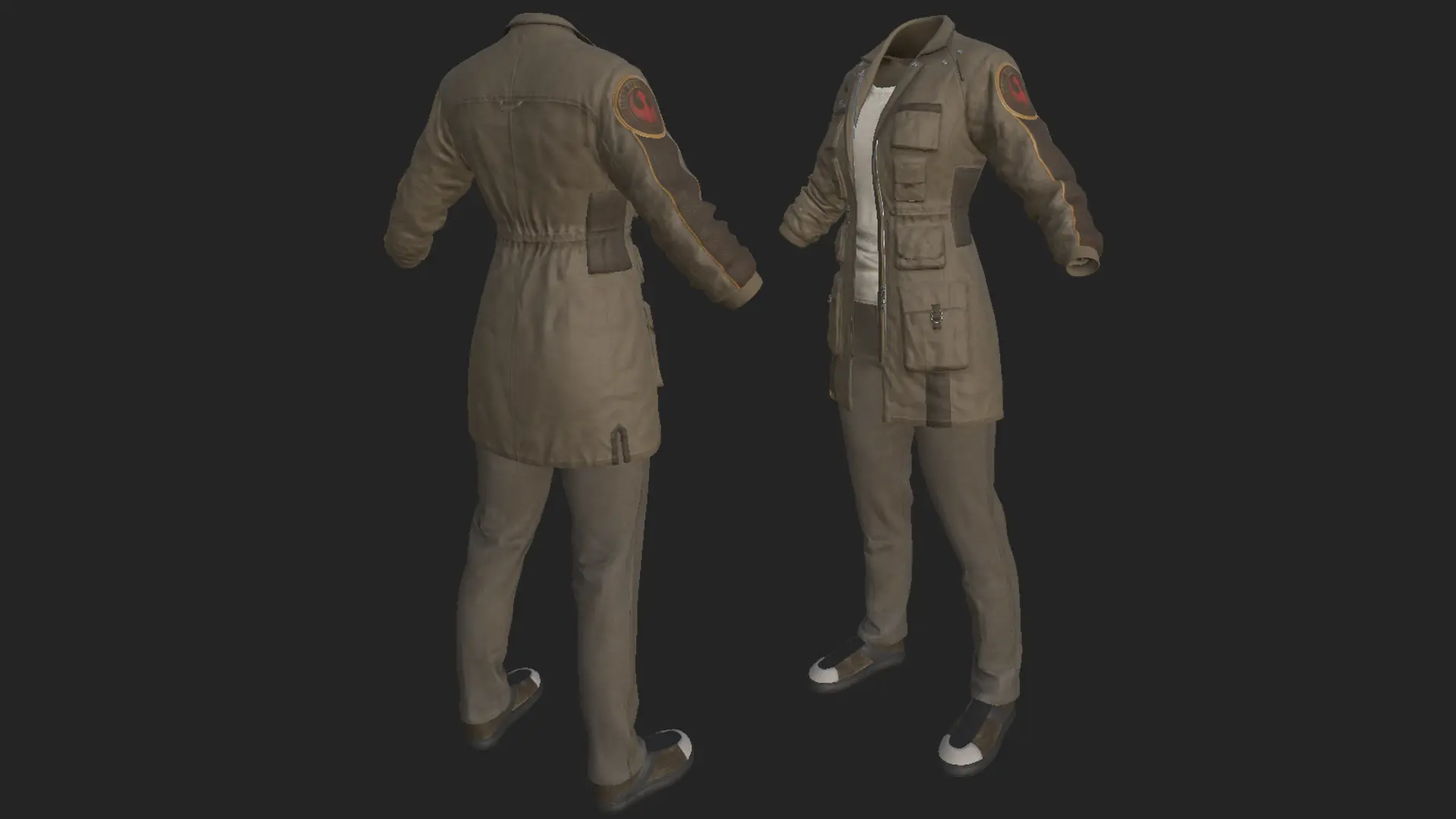 Star Wars Rebel Jacket (Noel's outfit) at Starfield Nexus - Mods and ...