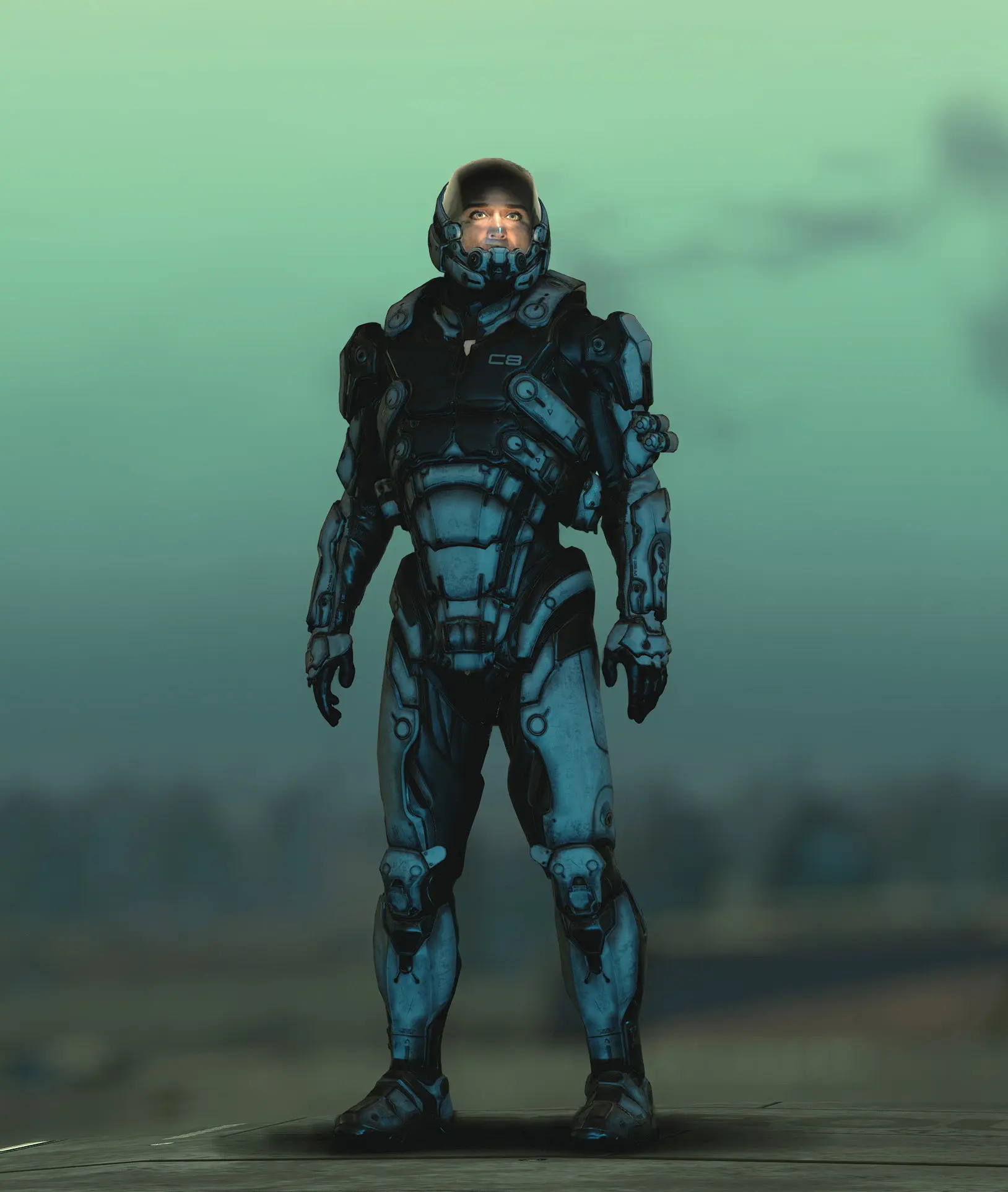 HyperGuardian Mass Effect armor - Standalone at Starfield Nexus - Mods ...