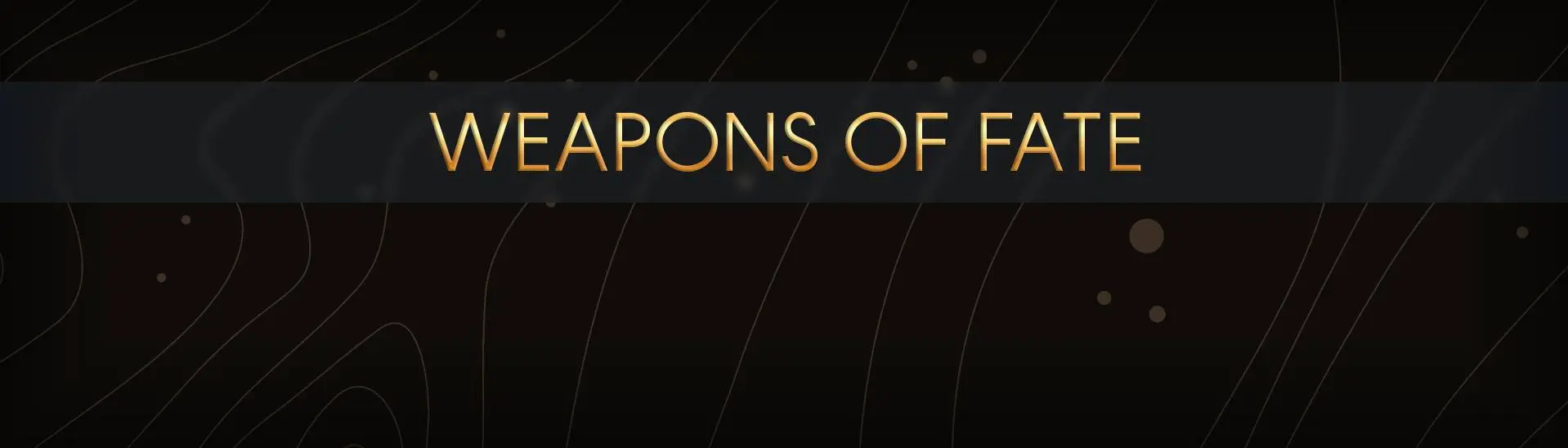 Weapons of Fate (Ballistics Overhaul) at Starfield Nexus - Mods and  Community