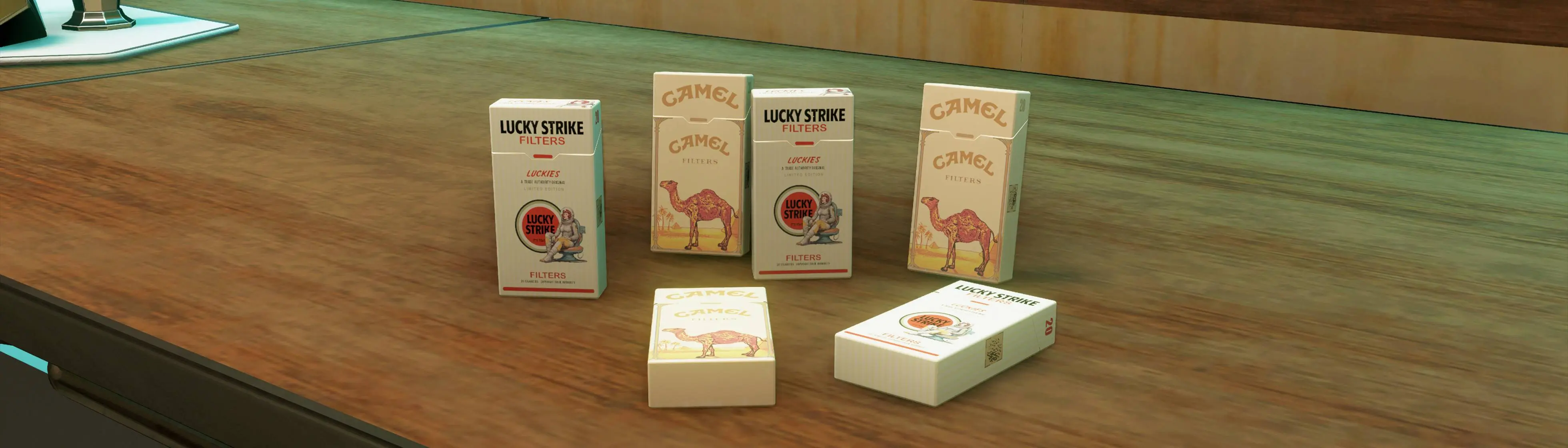 Lucky Strike And Camel Cigarettes at Starfield Nexus - Mods and Community