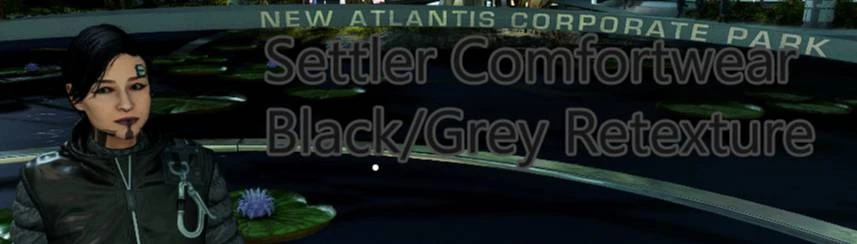 Black and grey Hadrian's outfit or Settler Comfortwear replacer (Male and  female) at Starfield Nexus - Mods and Community
