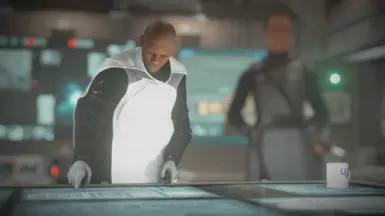 Default white formal poncho