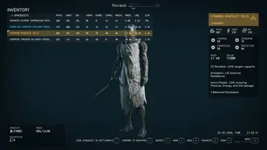 Armor and Apparel Columns