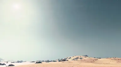 Sol viewed from Earth with the moon for reference - smaller sun disk size.