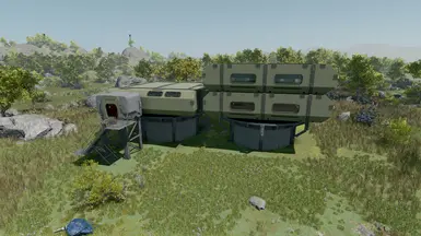 Added in v1.2: Military Hab - Large + Double