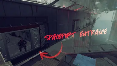 Substation tunnels lead to Spaceport ventilation system