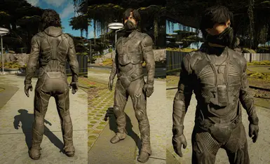 Stillsuit with mask
