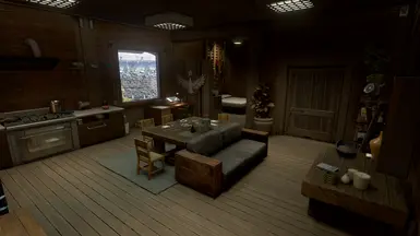Living, Kitchen and Office