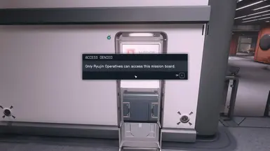 Access denied on new mission board