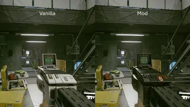 Changes to the reticle and ammo display