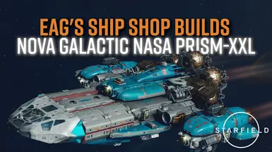 Nova Galactic NASA Prism-XXL - Eag's Ship Shop Standalone Ship