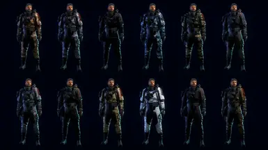 Navy Fatigues Options