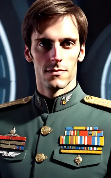 Donovan Sarkin (2300-2318) (born 2269): 6th President of the United Colonies. In 2307, UC President Sarkin declares the war against the Freestar Collective, House Va'ruun, NCR, and the Great Enclave, triggering the Colony War.