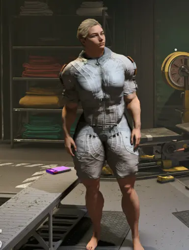 Muscular = Strong,AbdominalsOuterDefine,AbdominalsWide,BodyMuscular,LatsWide,MuscularDetails,ShouldersBig,ThighsBig,TrapsBig