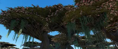 Luxor's Mesatrees with Flowers 4k