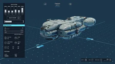 Fuel values can be checked in the Ship menu.