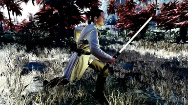 Rey - Jedi training
