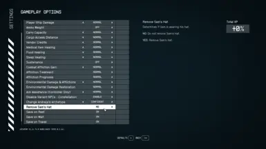New Settings in v0.2