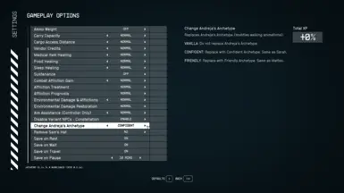 New Settings in v0.2