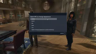 New console command to change appearances manually