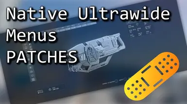 Native Ultrawide Menus - Patches
