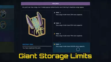 Giant Storage Limits