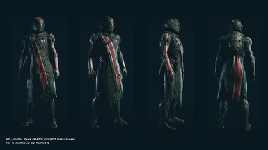 N7 Armor with Cape - Male