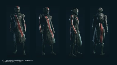 N7 Armor with Cape - Female