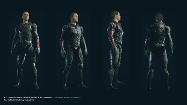 N7 Armor - Mantis Replacer Male