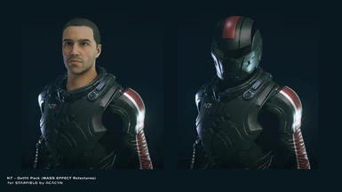 N7 Armor - Mantis Replacer Male