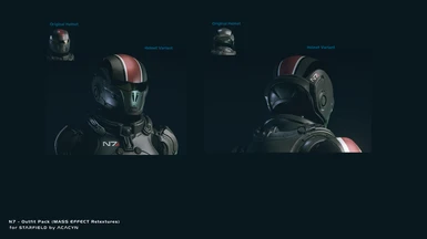 N7 Armor Helmet Variant