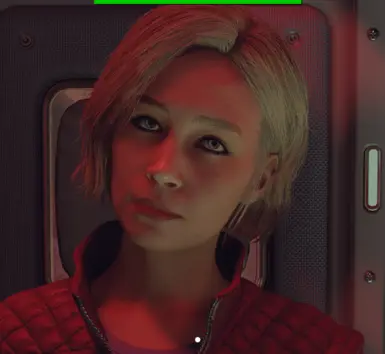 Very light makeup no wings