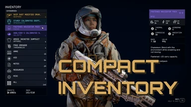 Compact Inventory UI
