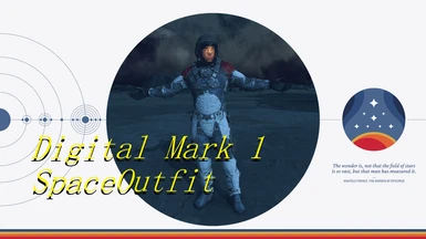 Mark 1 Spaceoutfit Digital Re-imaginated